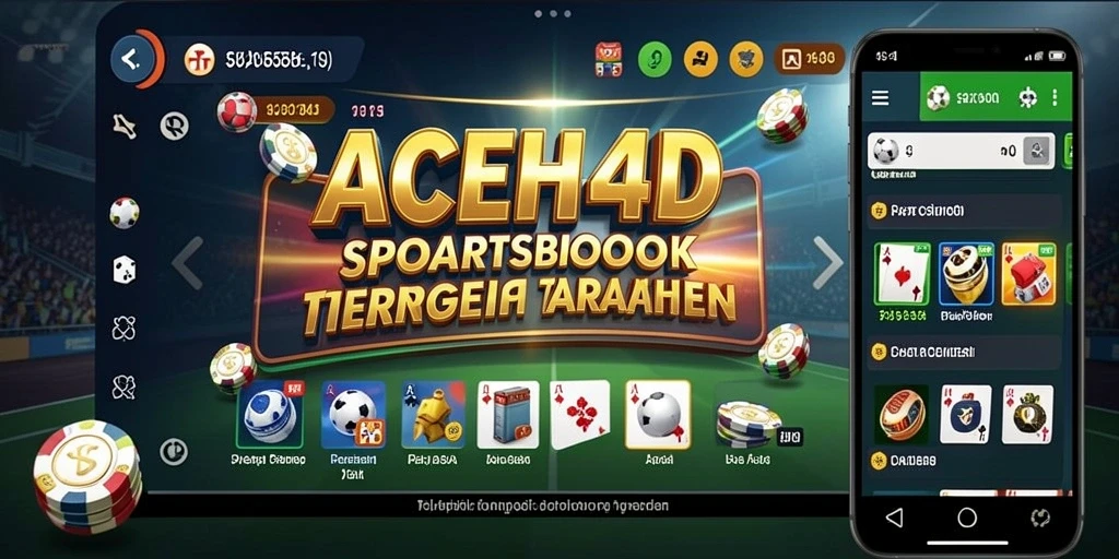 Screenshot gameplay ACEH4D menampilkan taruhan olahraga yang seru.