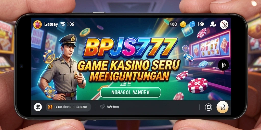 Screenshot gameplay BPJS777 menampilkan suasana kasino yang mengasyikkan.