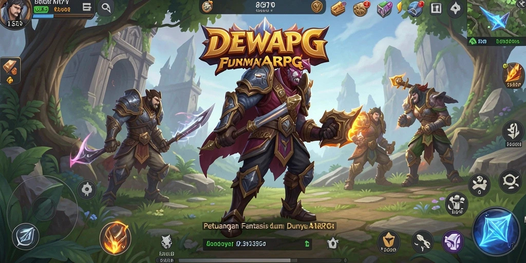Gameplay mendebarkan dalam dunia fantasi DEWAPG.