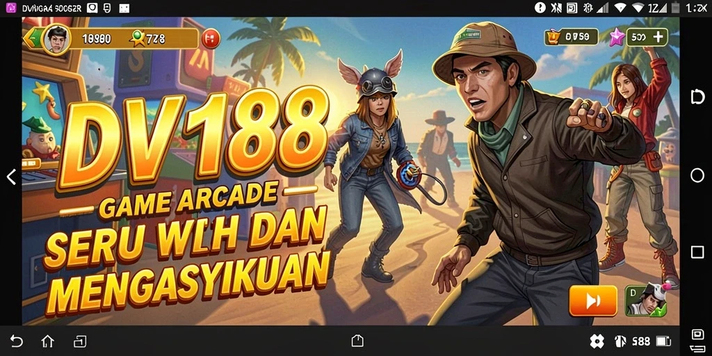Screenshot gameplay menampilkan aksi seru dalam DV188.