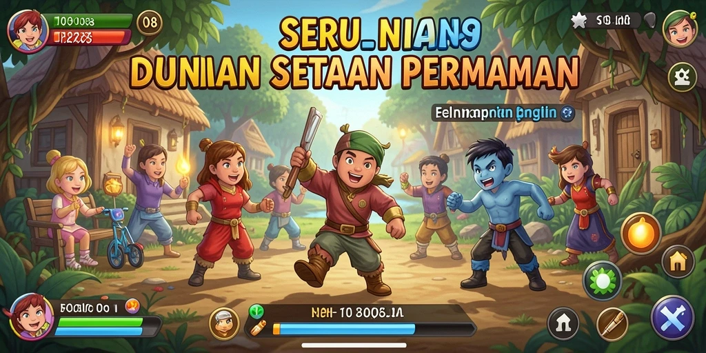 Tampilan gameplay <strong>F08</strong> yang penuh warna dan menyenangkan.