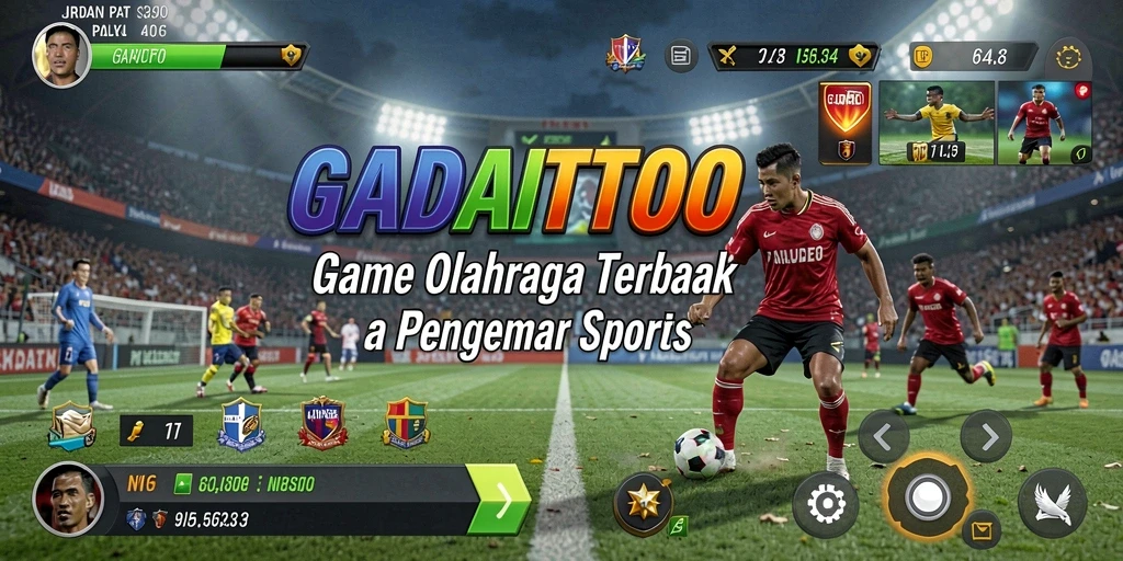 Screenshot GADAITOTO menunjukkan gameplay seru dalam olahraga.