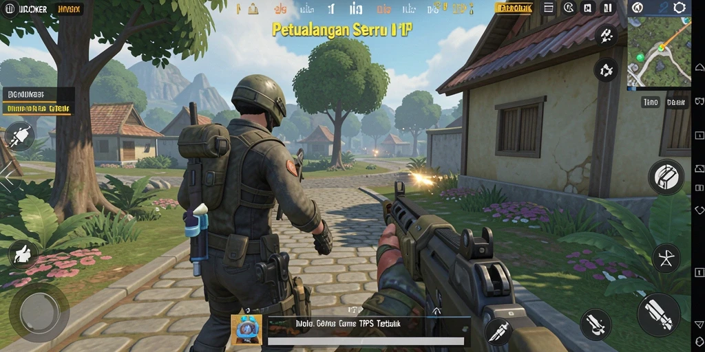 Screenshot IDCJOKER menampilkan aksi tembak-menembak yang seru.