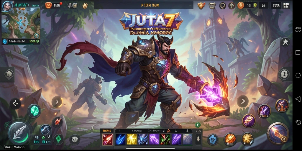 Gameplay seru dan interaktif dalam dunia JUTA7.