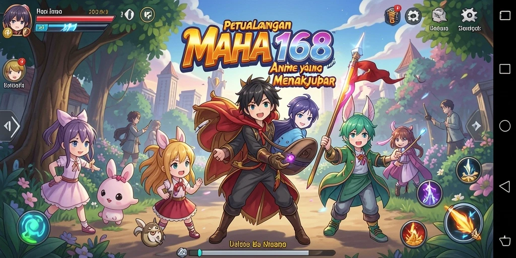 Tangkap aksi mendebarkan dari gameplay anime yang memikat.