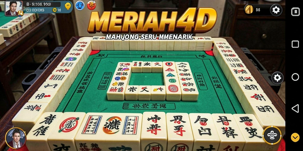 Gameplay seru dan menantang dalam MERIAH4D Mahjong.