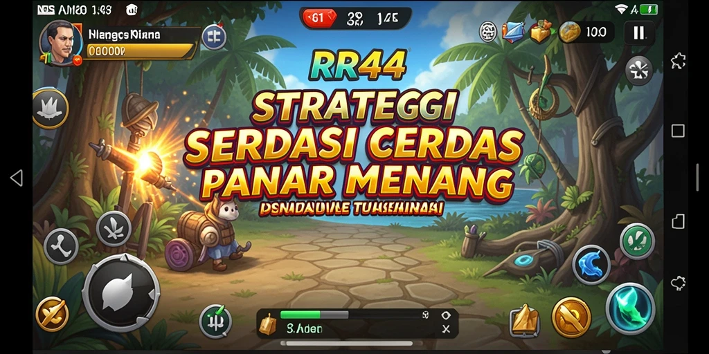 Tampilan gameplay RR44 yang mendebarkan dan menegangkan.